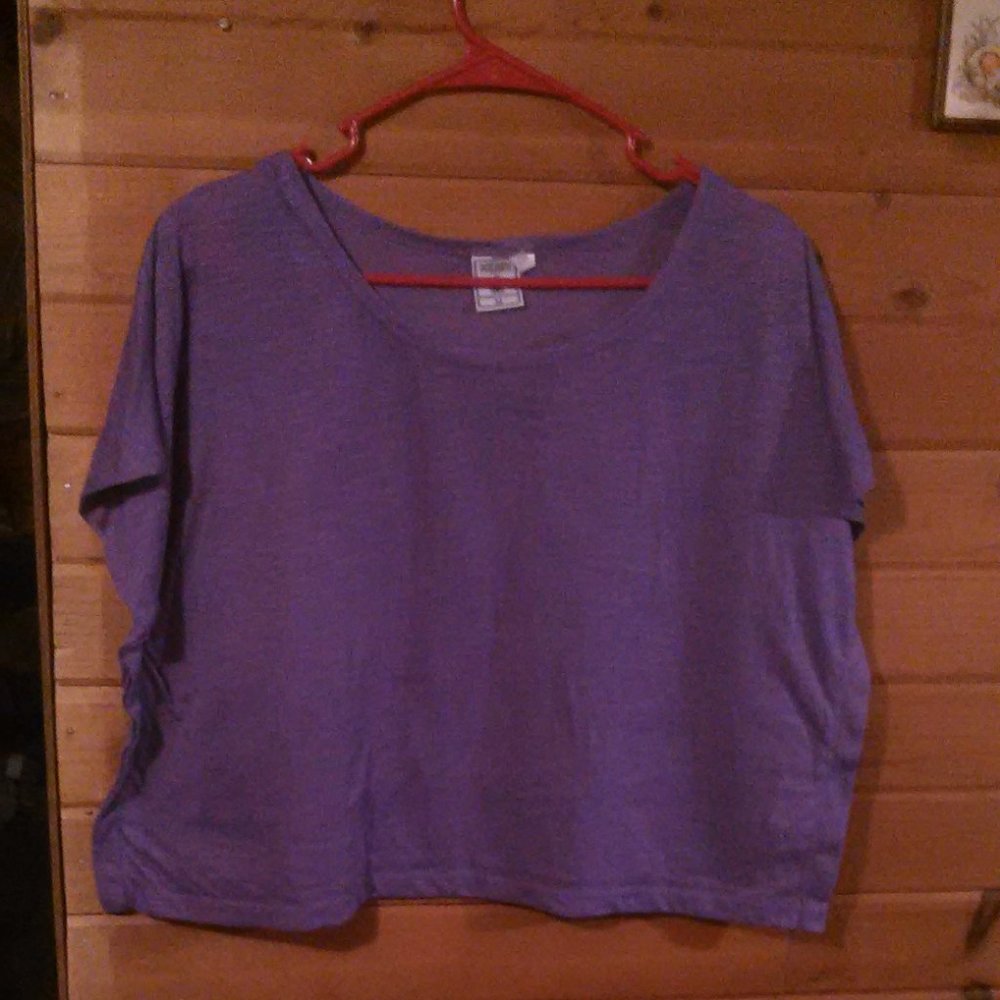 Exist Miami Purple Crop Top